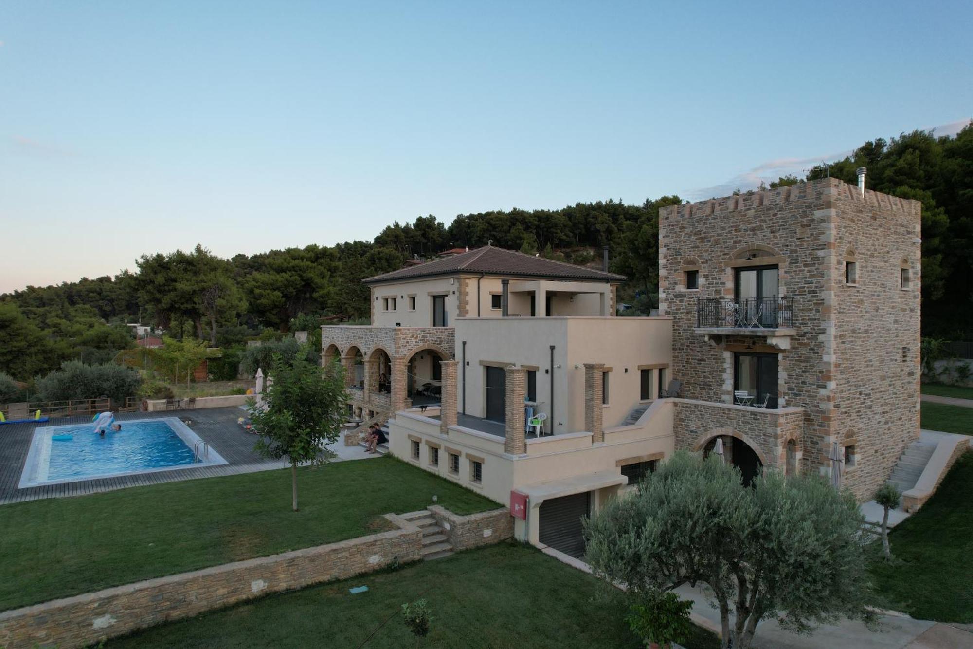 Villa Kalamos / Sea View And Pool Nearby Athens Εξωτερικό φωτογραφία