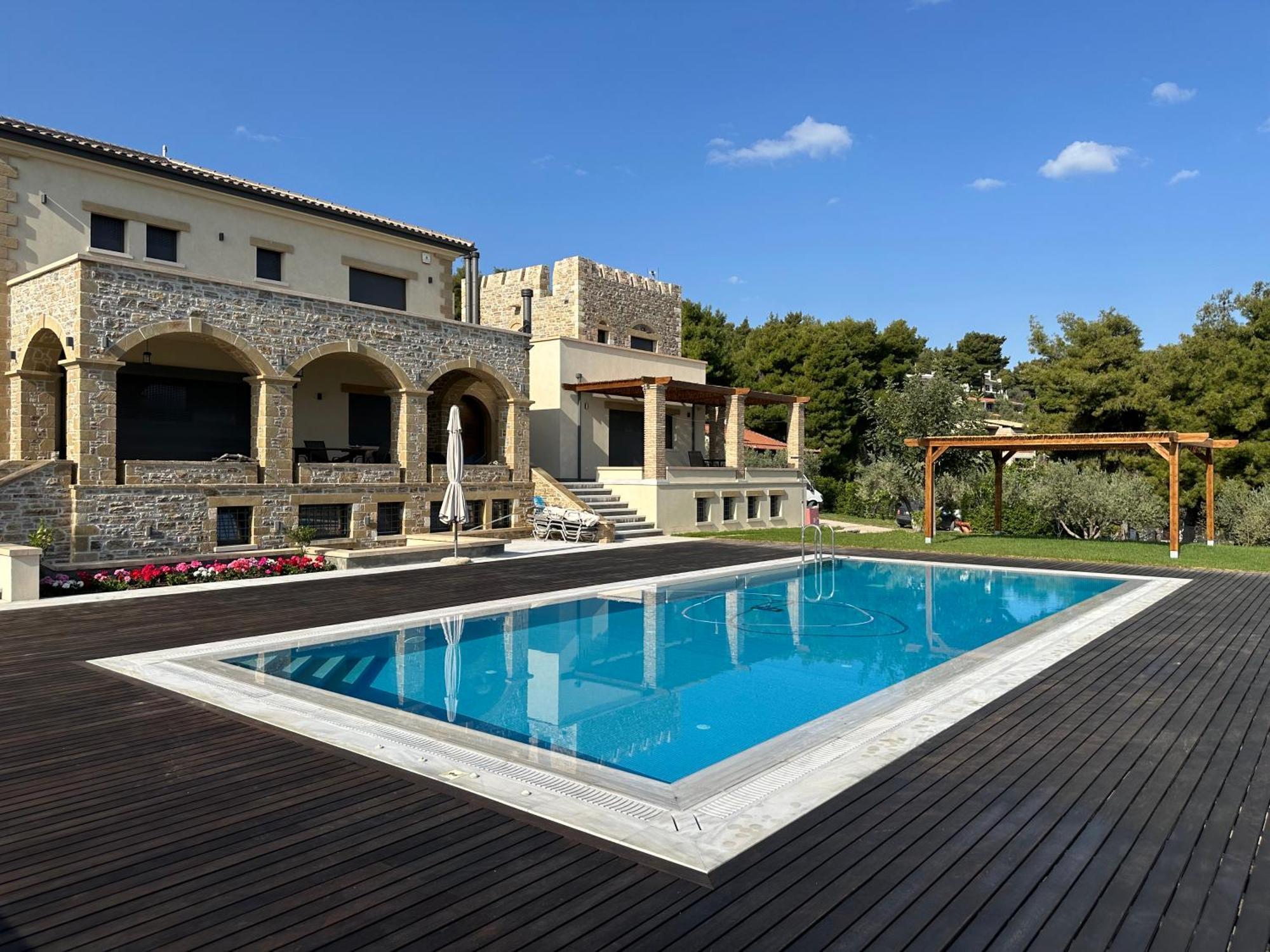 Villa Kalamos / Sea View And Pool Nearby Athens Εξωτερικό φωτογραφία