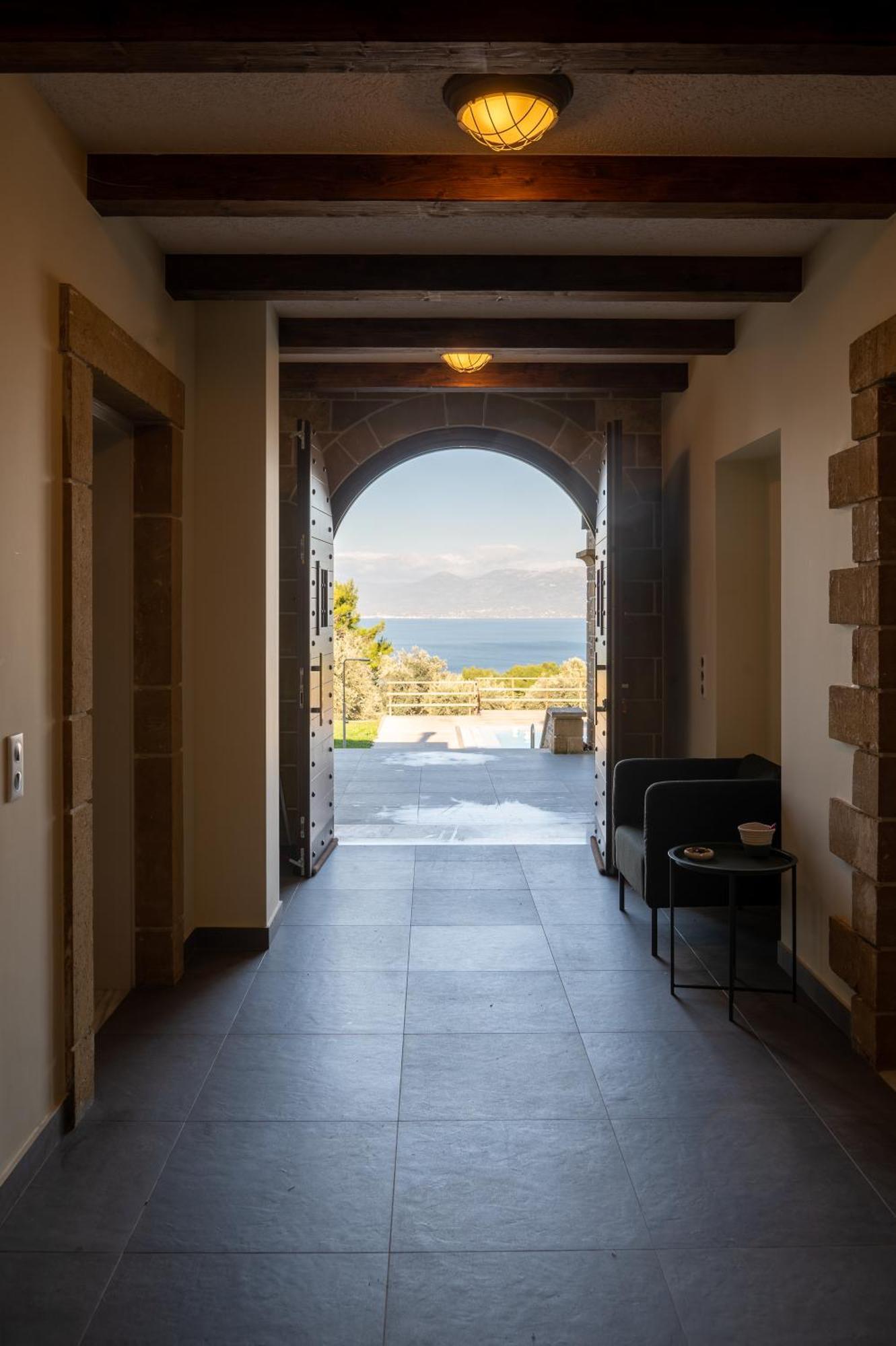 Villa Kalamos / Sea View And Pool Nearby Athens Εξωτερικό φωτογραφία